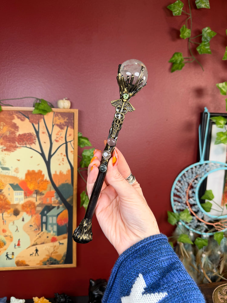 Quartz Sphere Wand