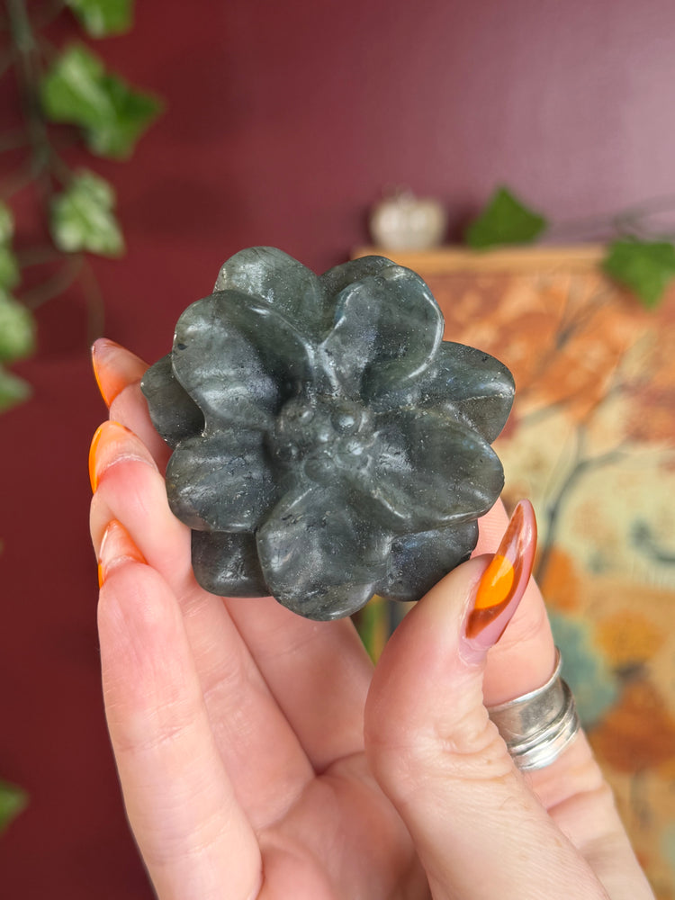 Labradorite Flower