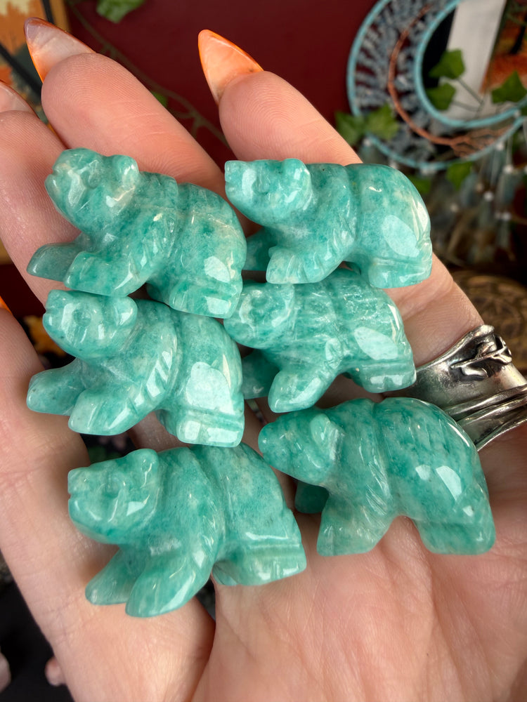 Amazonite Mini Bear