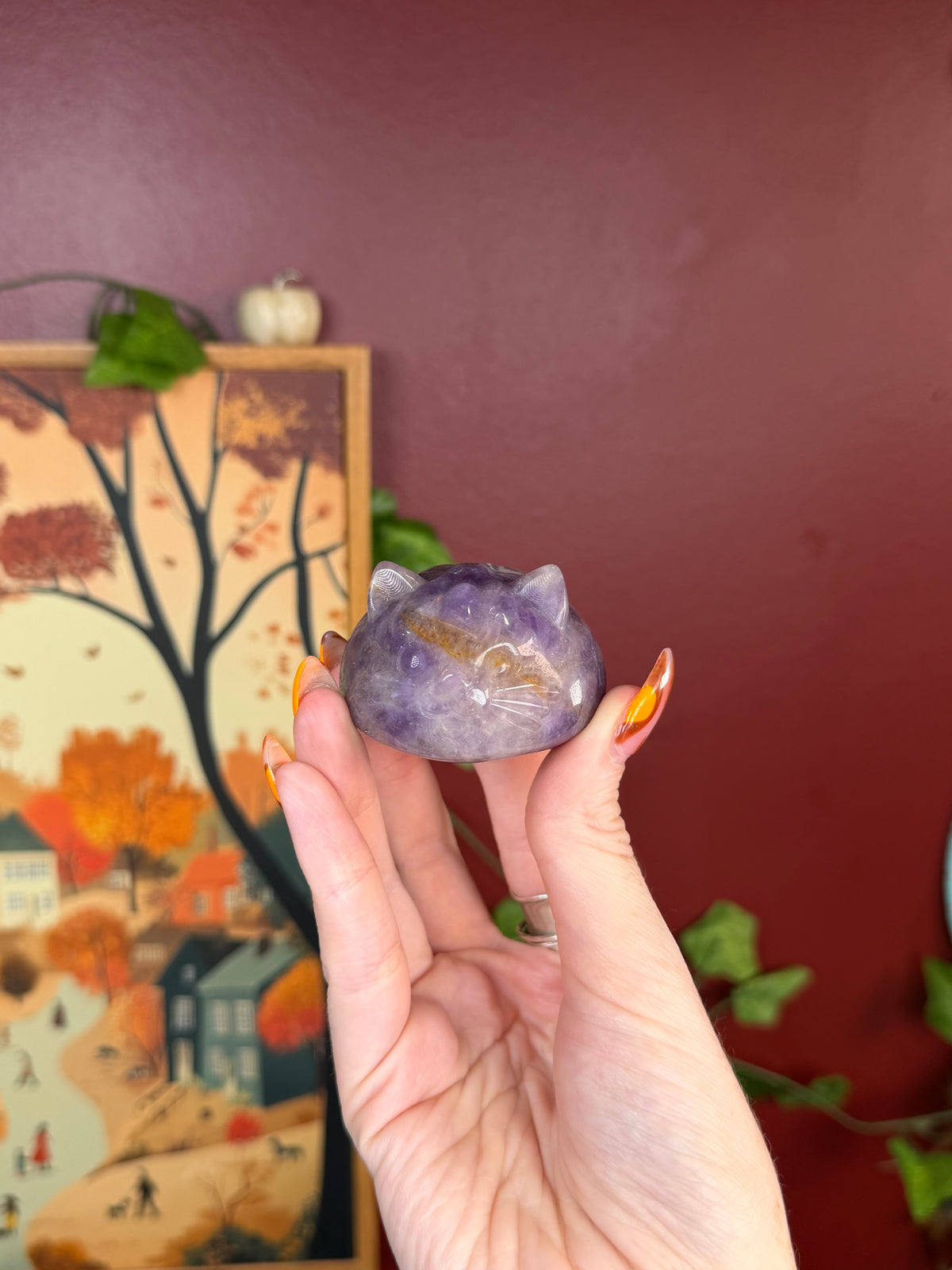 Amethyst Dumpling Cat