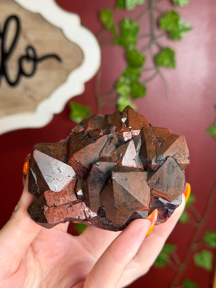 Red Alien Amethyst Specimen