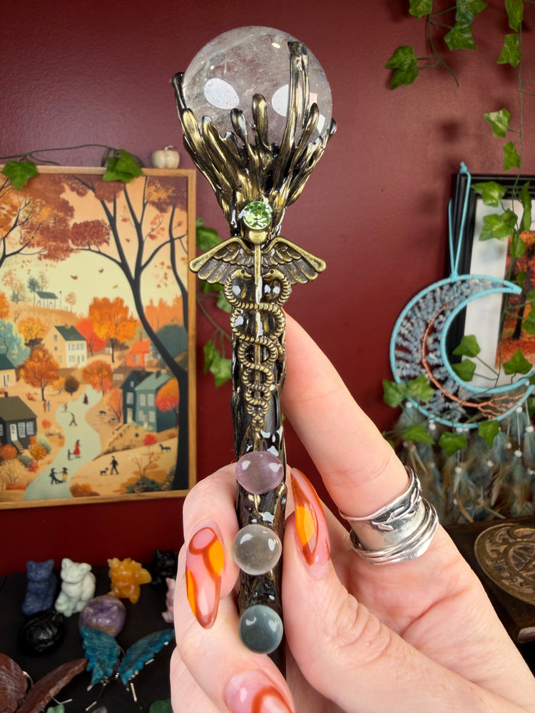 Quartz Sphere Wand