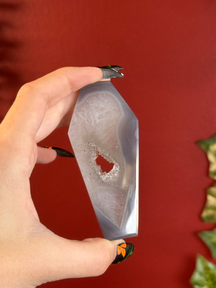 Druzy Agate Coffin