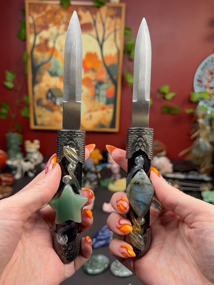 Aventurine Lab Double Dagger