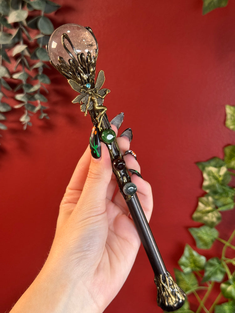 Garden Quartz Fairy Wand