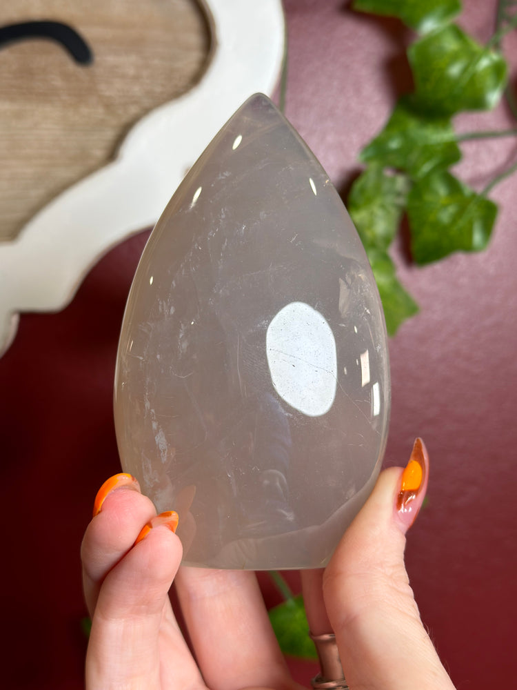 Blue Rose Quartz Freeform