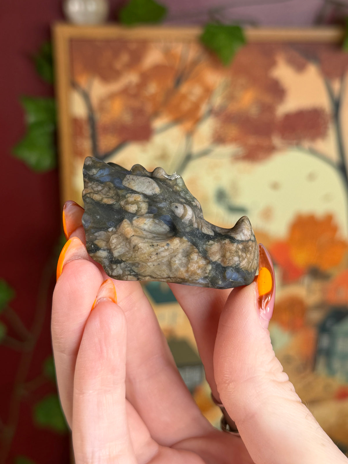 Illanite Dragon Skull