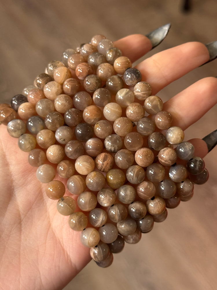 Dark Moonstone Bracelet