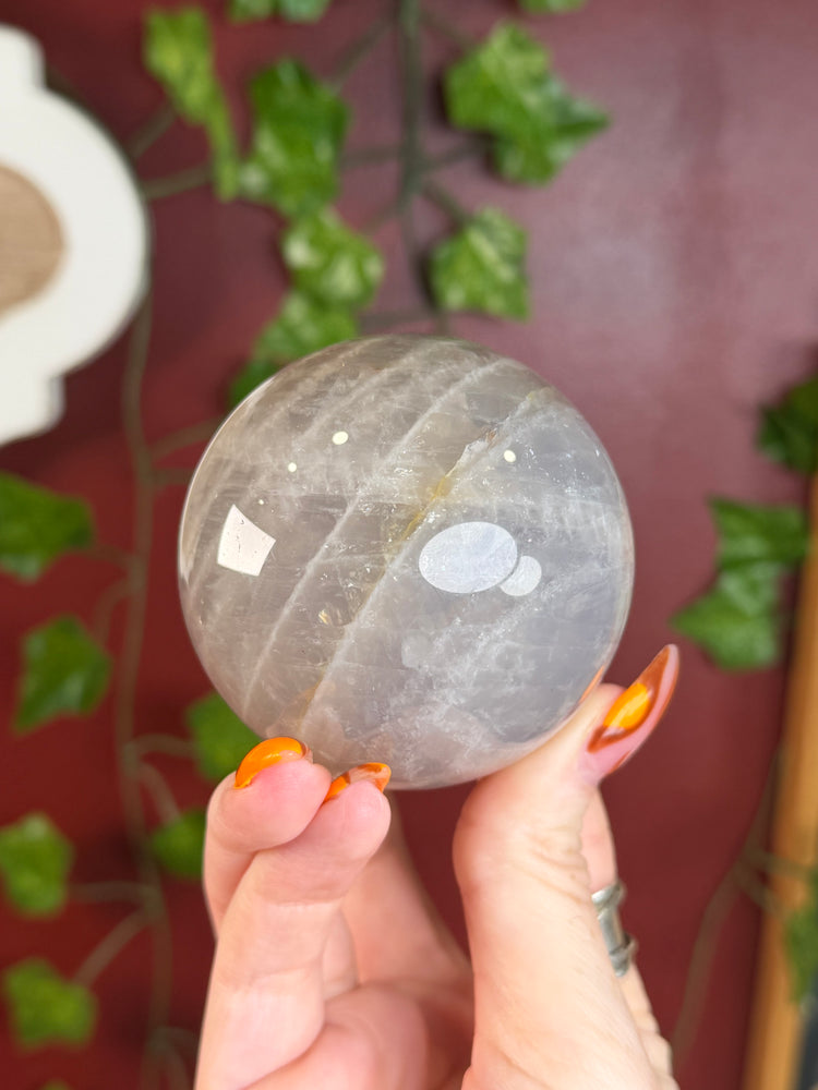 Blue Rose Quartz Sphere