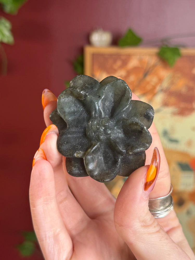 Labradorite Flower