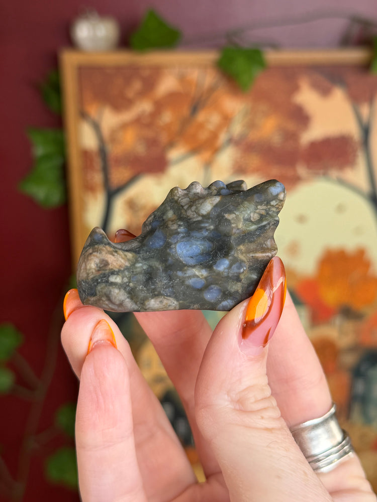 Illanite Dragon Skull