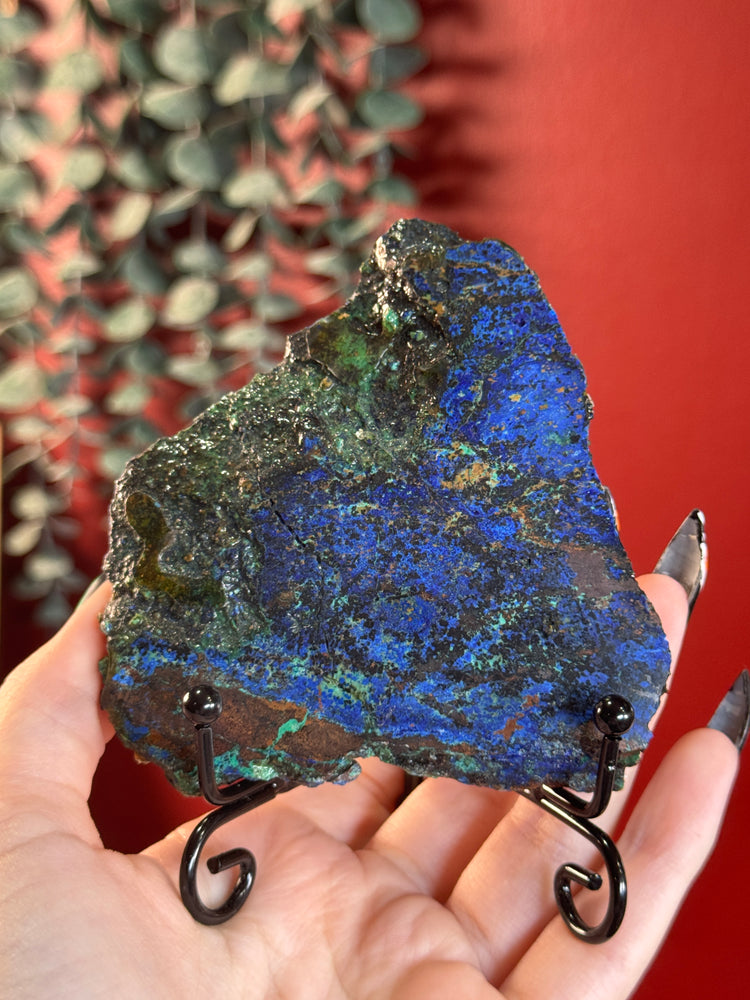 Azurite Malachite Slice