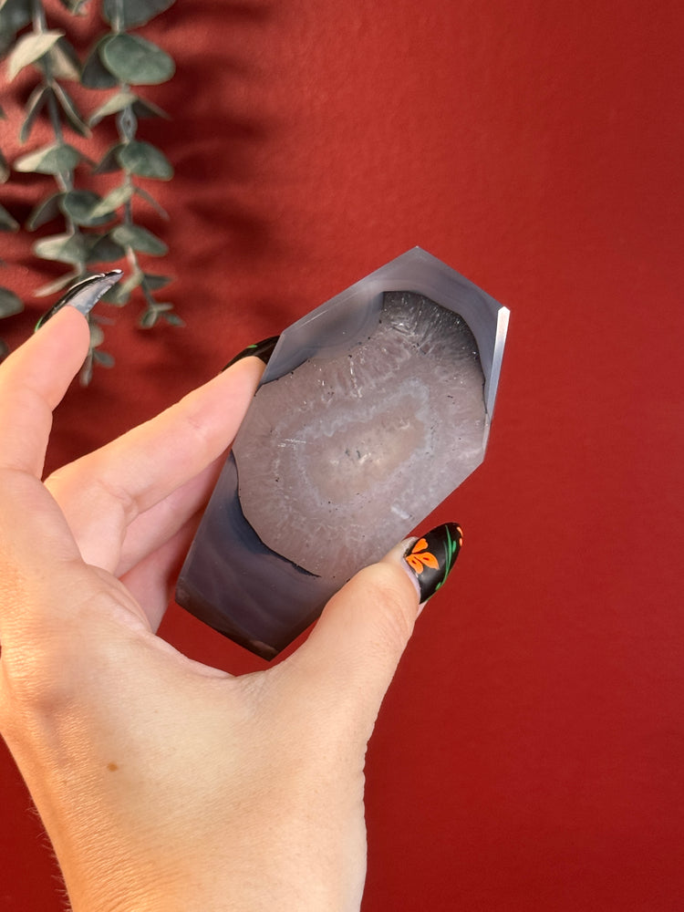 Druzy Agate Coffin