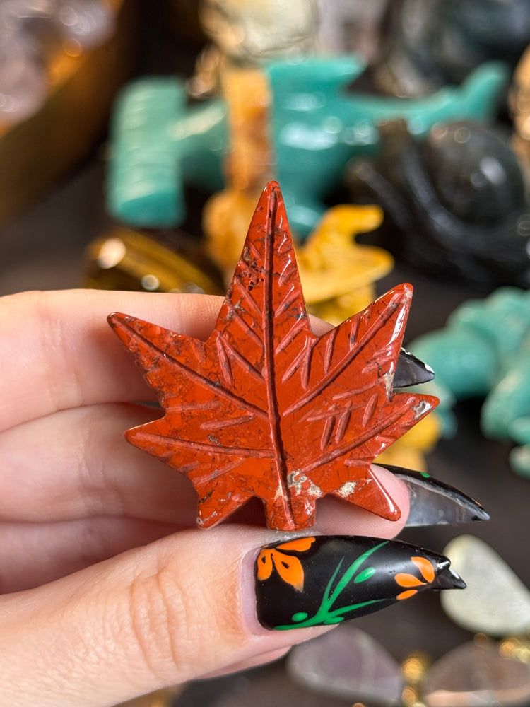 Red Jasper Leaf