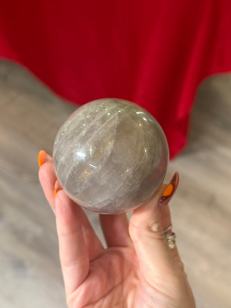 Blue Rose Quartz Sphere