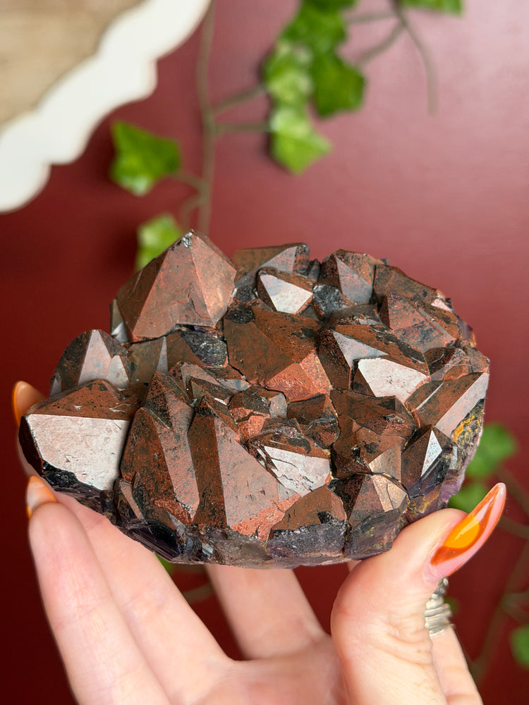 Red Alien Amethyst Specimen