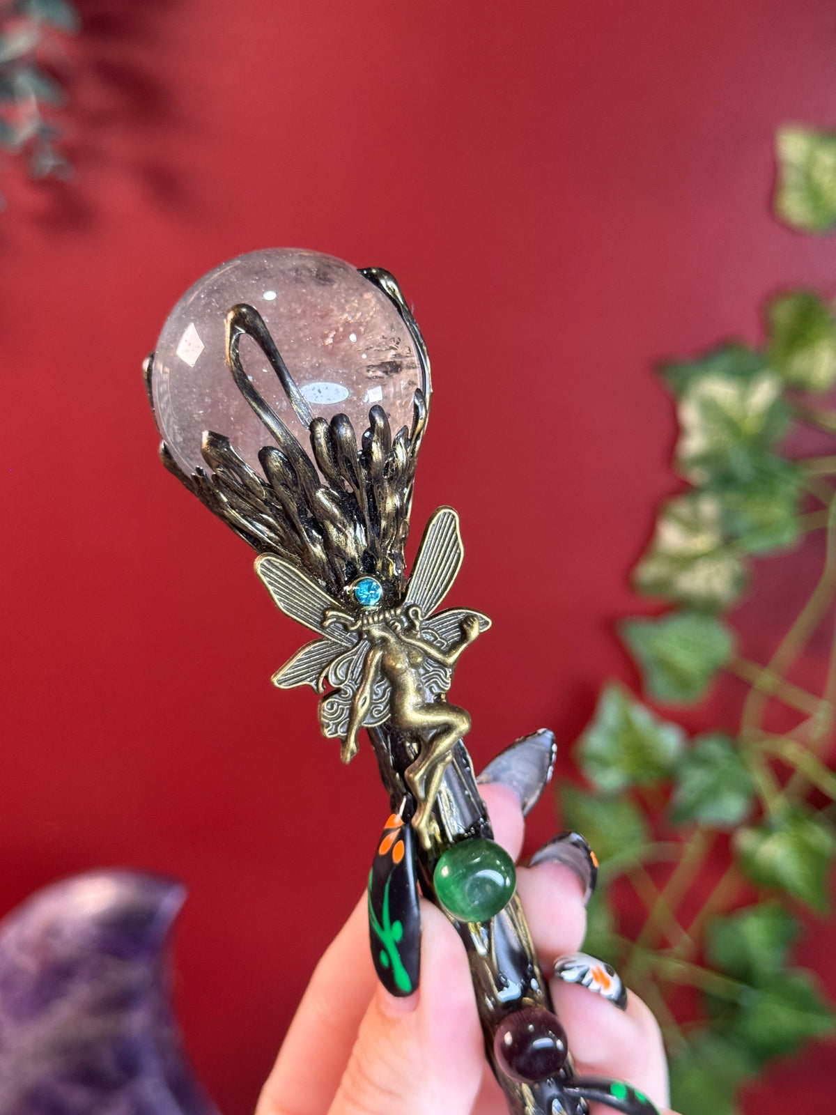 Garden Quartz Fairy Wand