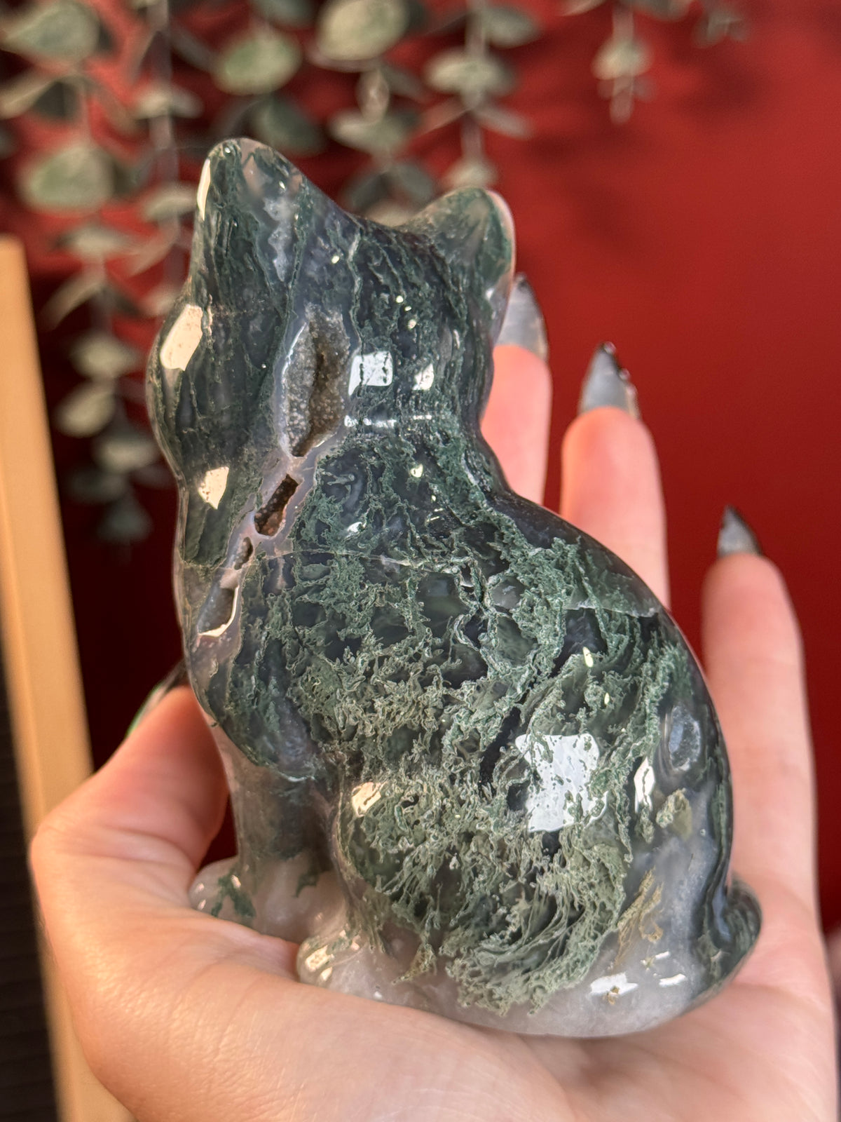 Moss Agate Cat