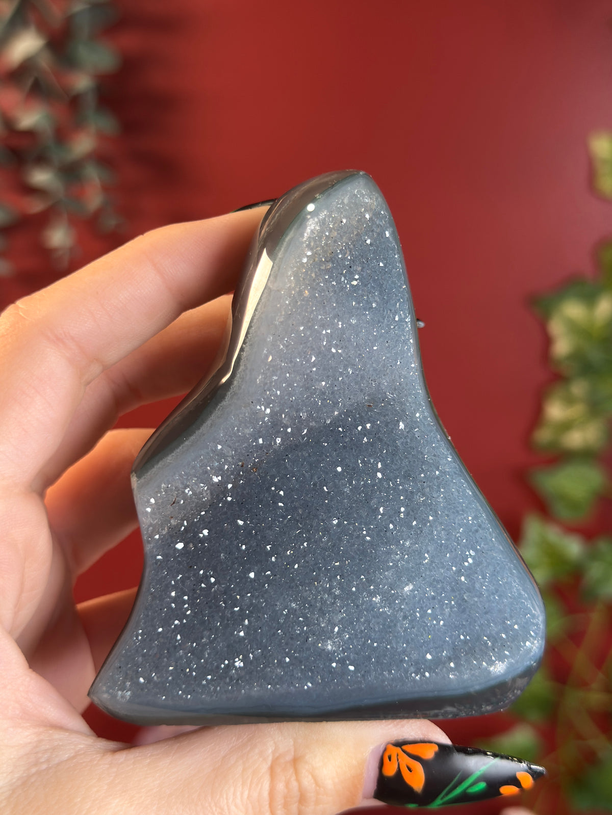 Druzy Blue Agate Freeform