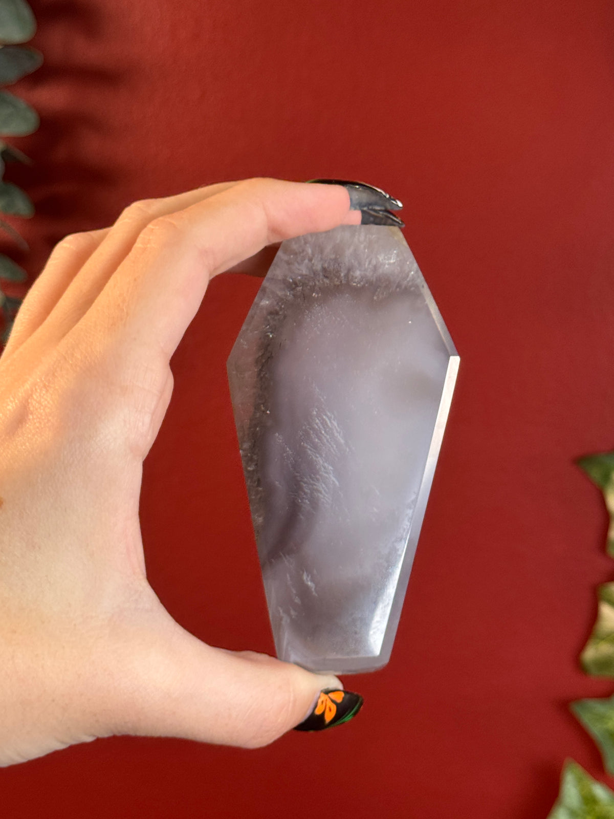 Druzy Agate Coffin