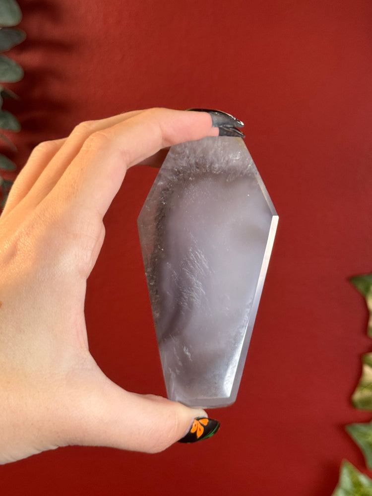 Druzy Agate Coffin