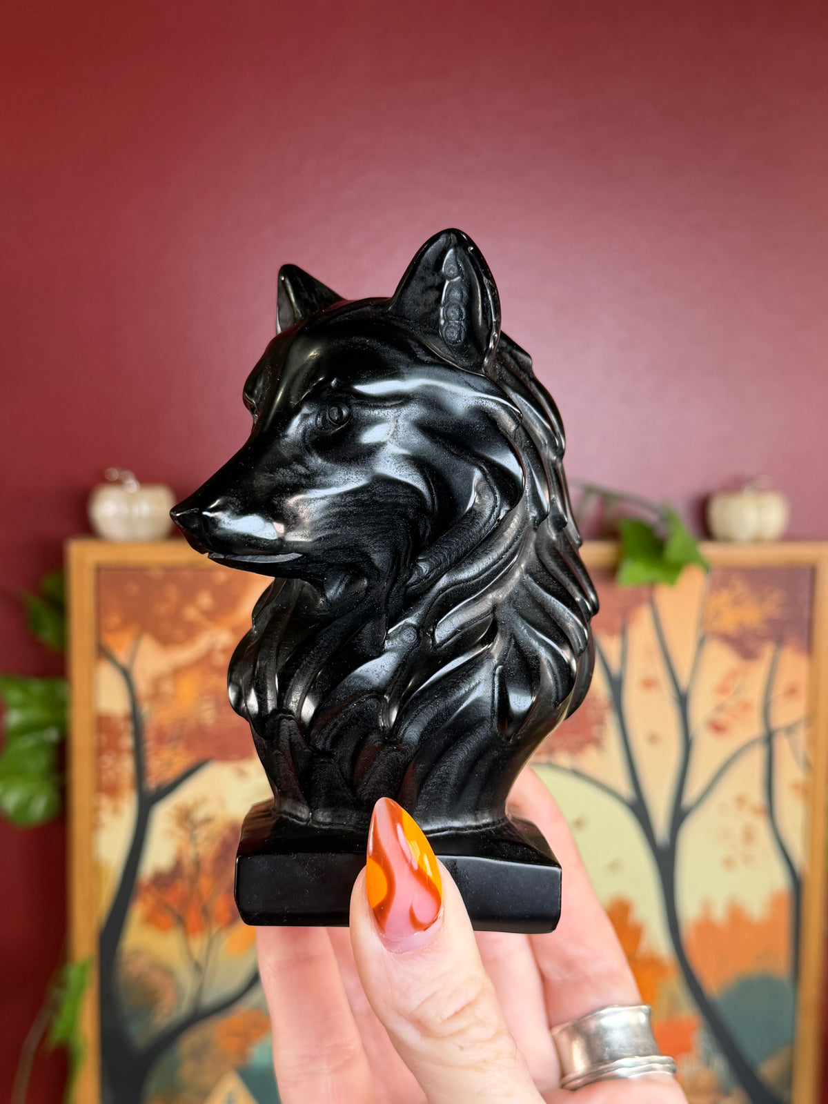 Black Obsidian Wolf