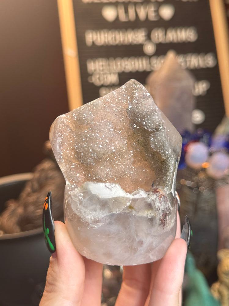 Druzy Agate Freeform